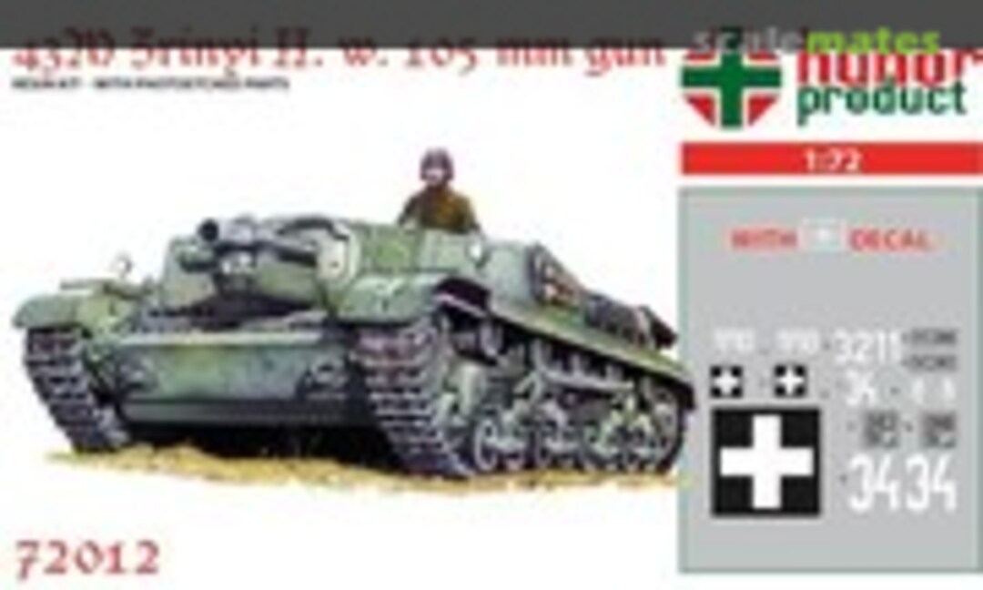1:72 43M Zrínyi II. (Hunor Product 72012) 72012