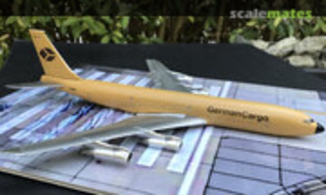 1:144 German Cargo B707 (Authentic-Airliner-Decals German Cargo 707) German Cargo 707