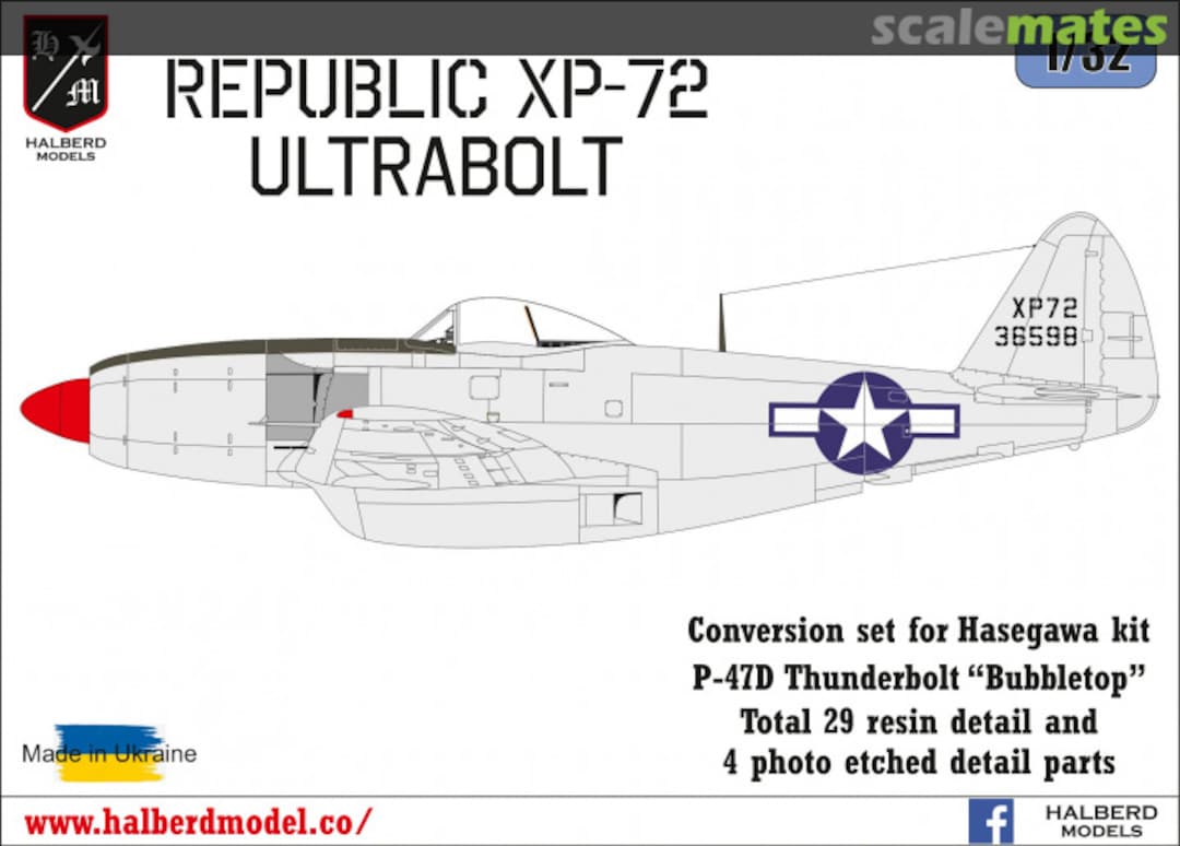 Boxart Republic XP-72 Ultrabolt N/A Halberd Models Boxart Republic XP-72 Ultrabolt N/A Halberd Models