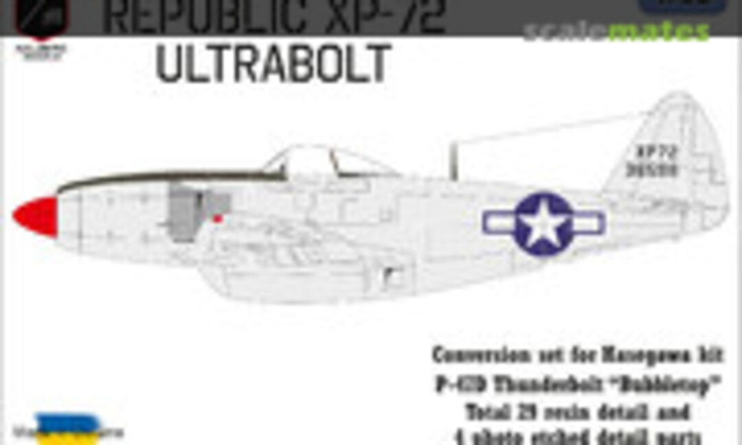 1:32 Republic XP-72 Ultrabolt (Halberd Models N/A) N/A