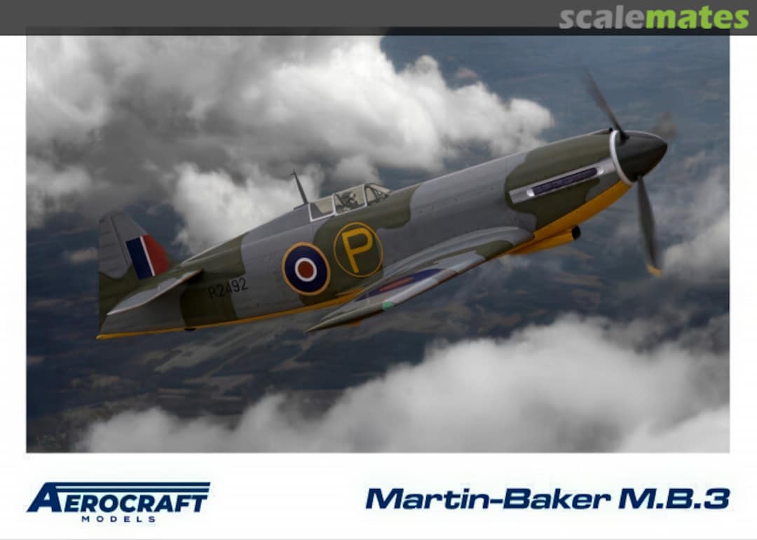 Boxart Martin Baker M.B.3 Razor Back ACMK4802 Aerocraft Models