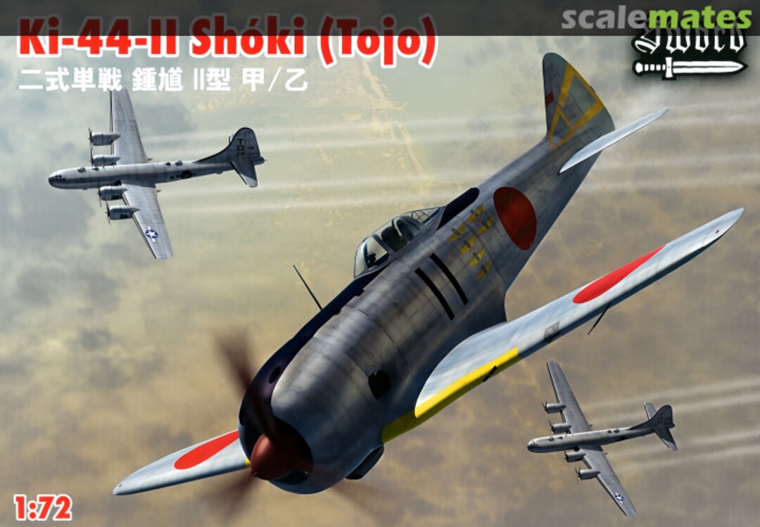 Boxart Ki-44-II Shóki (Tojo) SW72042 Sword Boxart Ki-44-II Shóki (Tojo) SW72042 Sword