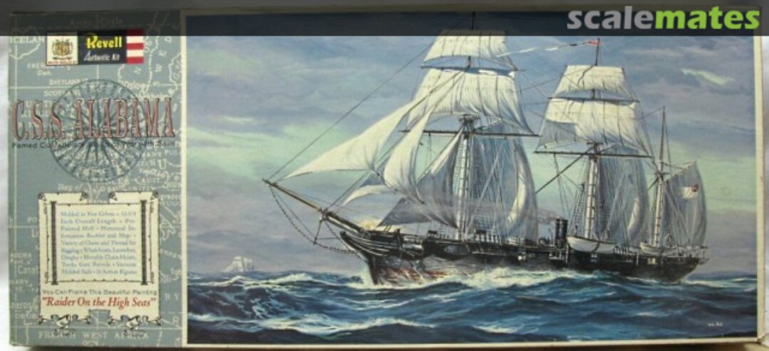 Boxart C.S.S. Alabama H-392-1165 Revell
