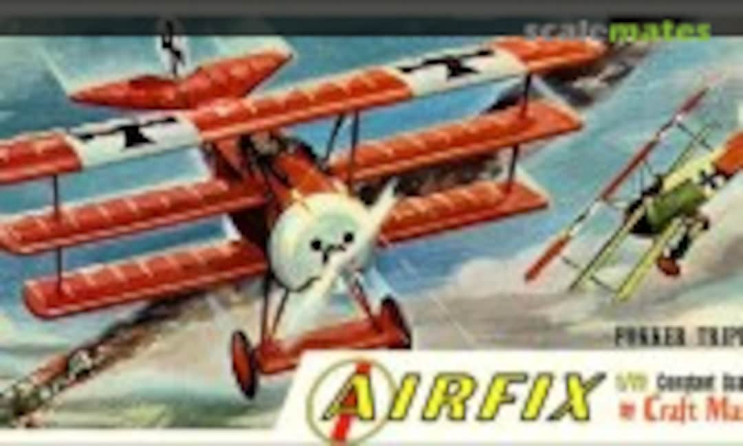 1:72 Fokker Triplane (Airfix by Craft Master 1001)