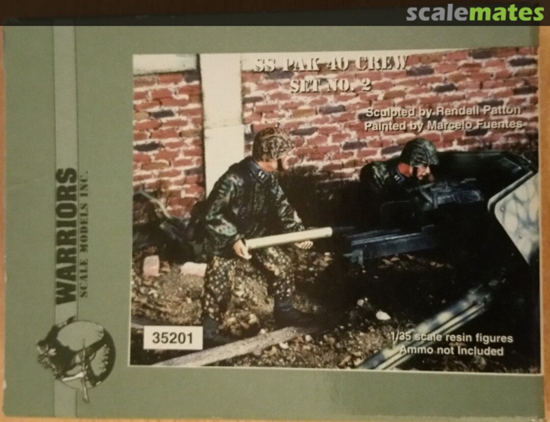 Boxart SS Pak 40 Crew - Set No.2 35201 Warriors Boxart SS Pak 40 Crew - Set No.2 35201 Warriors