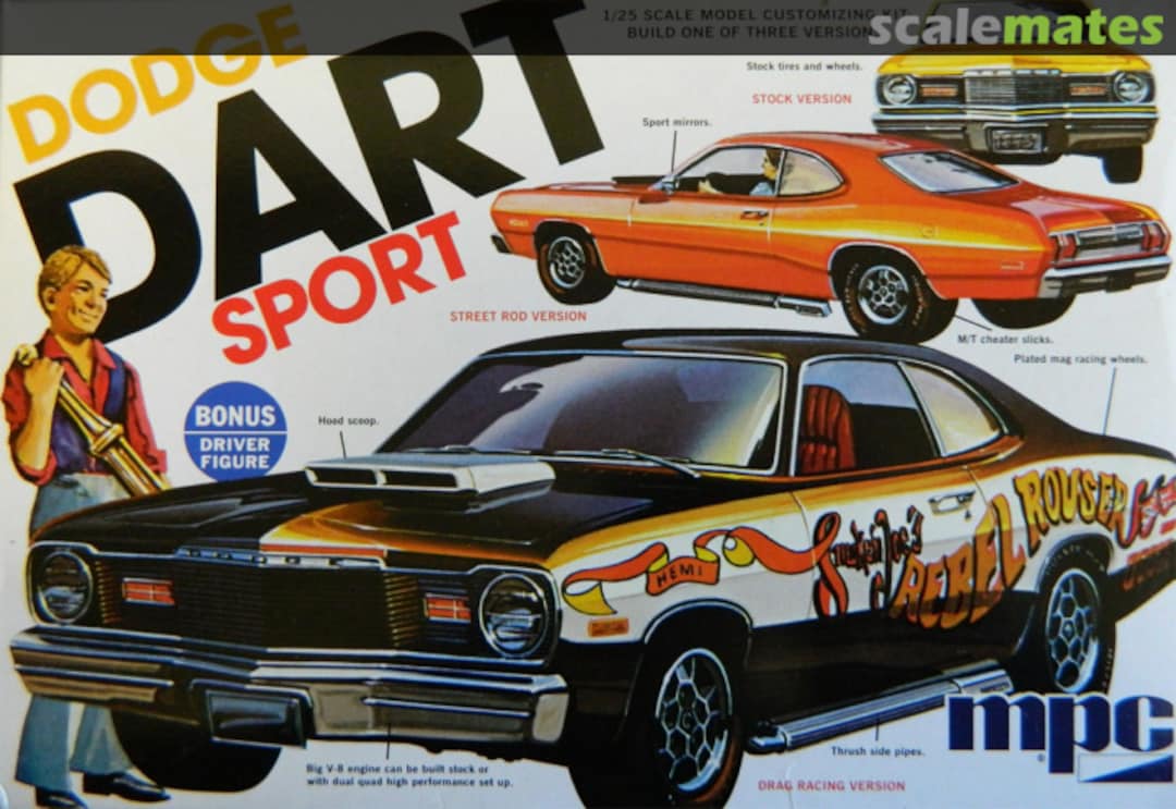 Boxart 1975 Dodge Dart Sport 798 MPC Boxart 1975 Dodge Dart Sport 798 MPC