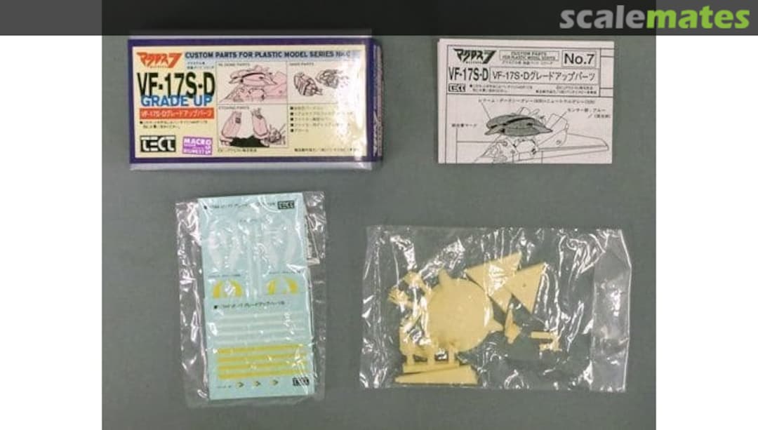 Contents VF-17S/D Grade Up Parts 7 Tect Models