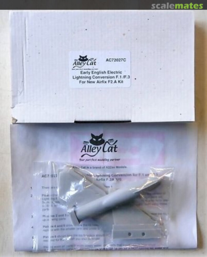 Boxart Early English Electric Lightning Conversion F.1/F.3 AC72027C Alley Cat Boxart Early English Electric Lightning Conversion F.1/F.3 AC72027C Alley Cat