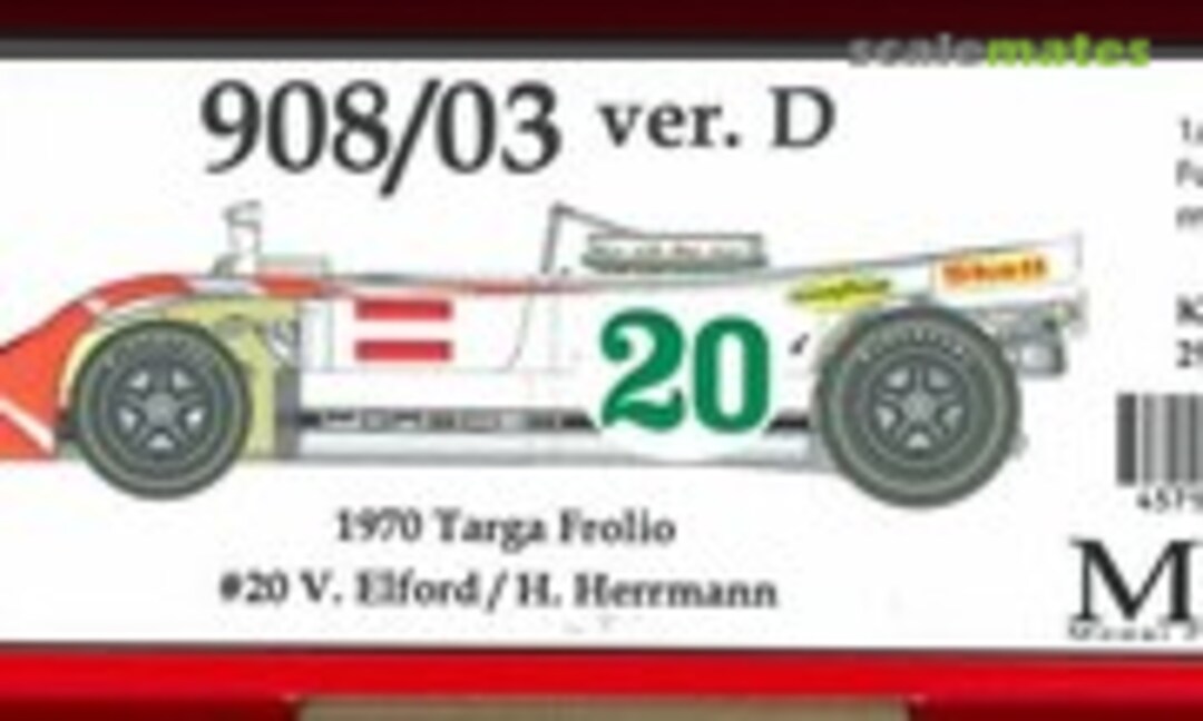 1:24 Porsche 908/3 (Model Factory Hiro K-486)