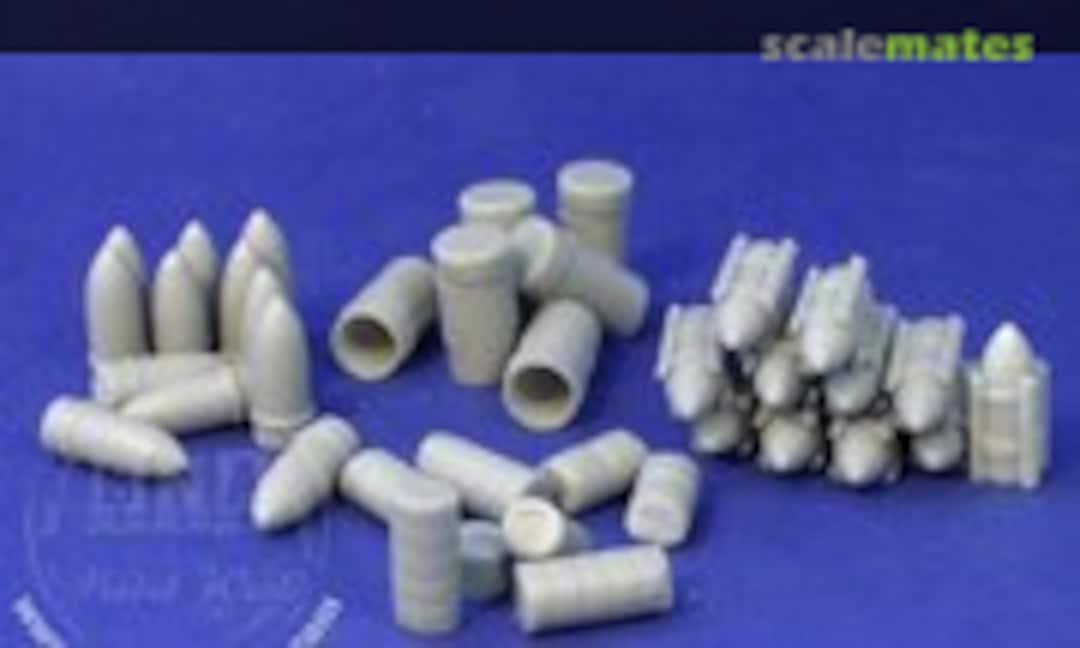 1:35 8inch Heavy Gun Ammunition set (Resin) (Resicast 35.2368)