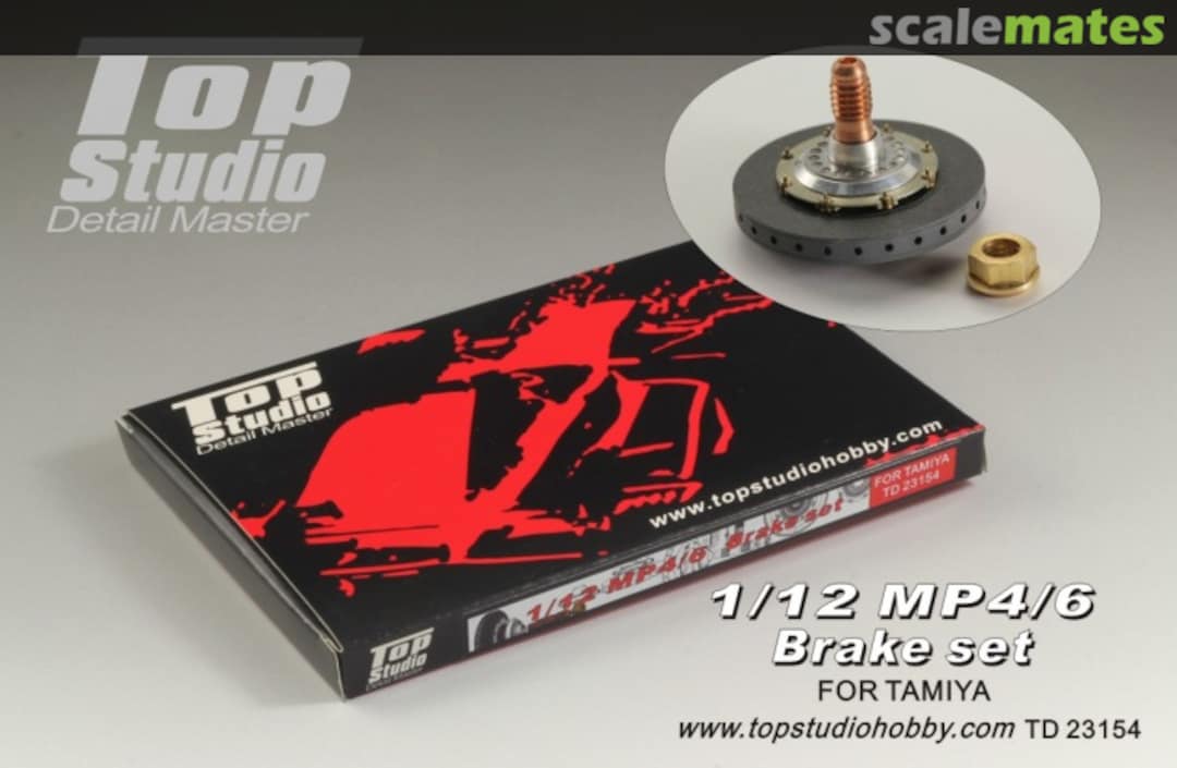 Boxart McLaren MP4/6 Brake Set TD23154 Top Studio Boxart McLaren MP4/6 Brake Set TD23154 Top Studio