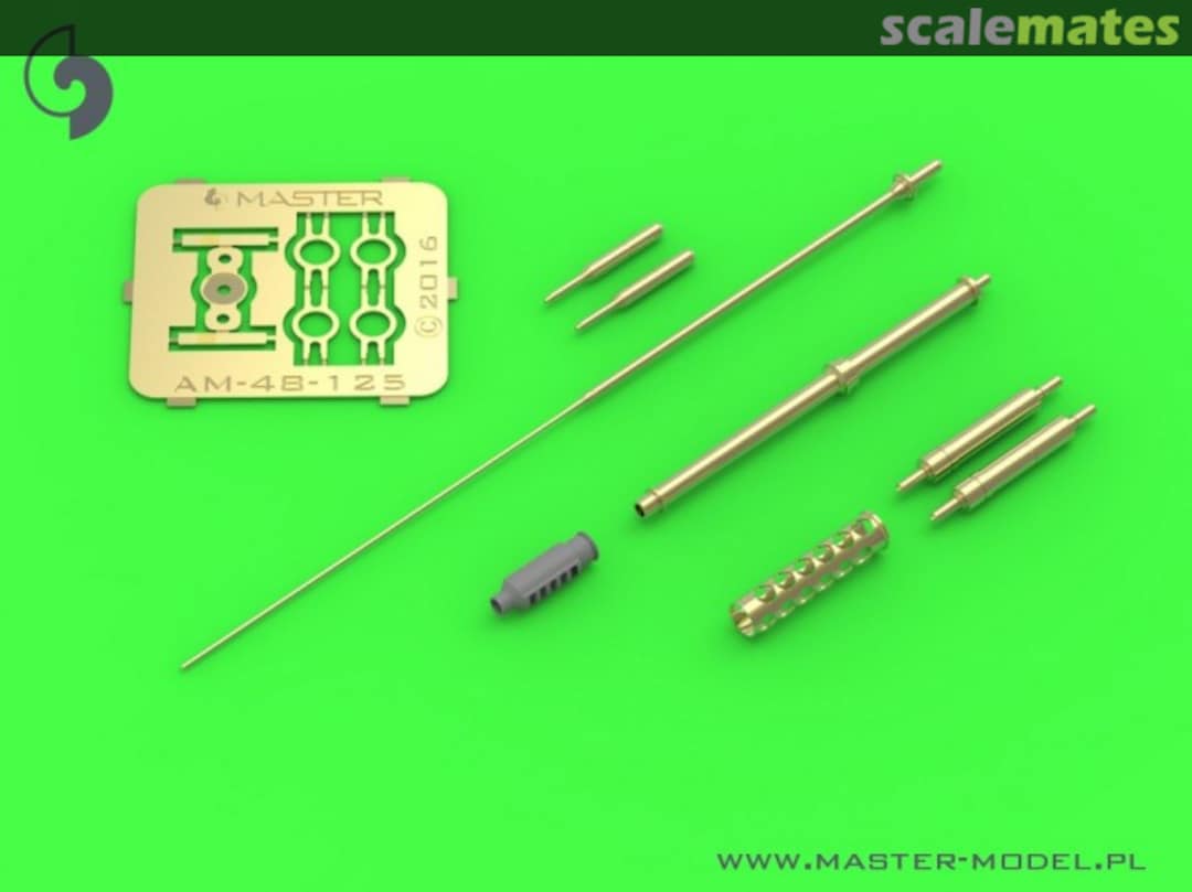 Boxart AH-64 Apache - M230 Chain Gun barrel (30mm), pitot tubes and tail antenna AM-48-125 Master Boxart AH-64 Apache - M230 Chain Gun barrel (30mm), pitot tubes and tail antenna AM-48-125 Master