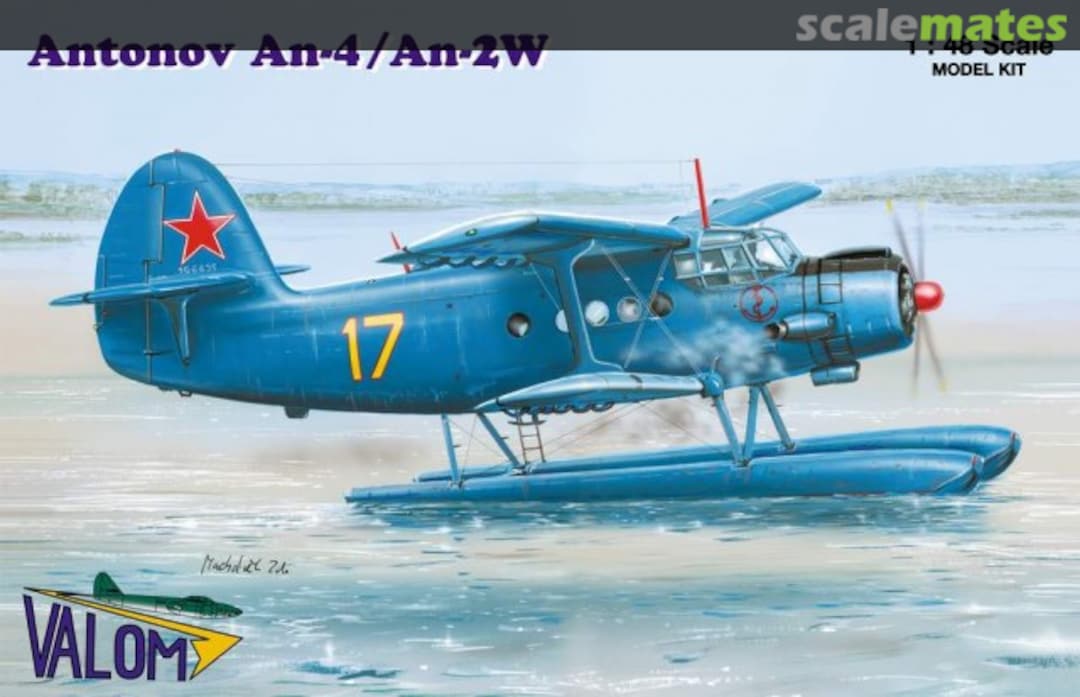 Boxart Antonov An-2 Colt (float plane) 48004 Valom Boxart Antonov An-2 Colt (float plane) 48004 Valom