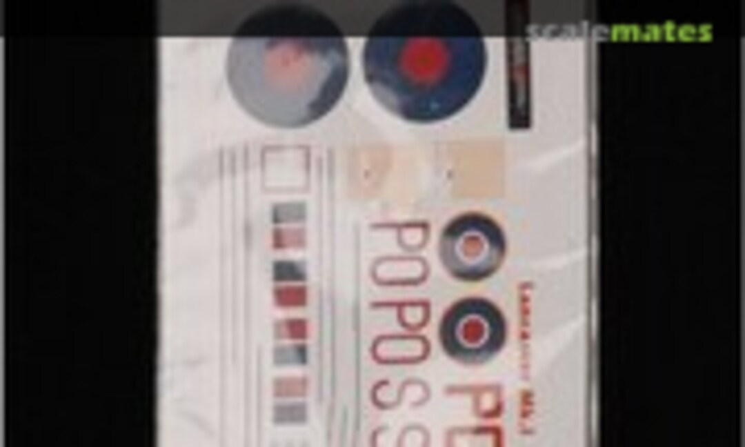 1:72 Avro Lancaster B Mk.I Decal Sheet (Voyager Model DC72001) DC72001