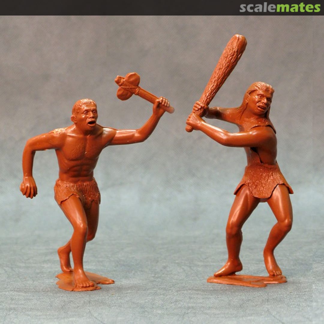 Boxart Cavemen, set of two figures #1 80010 Ark Models