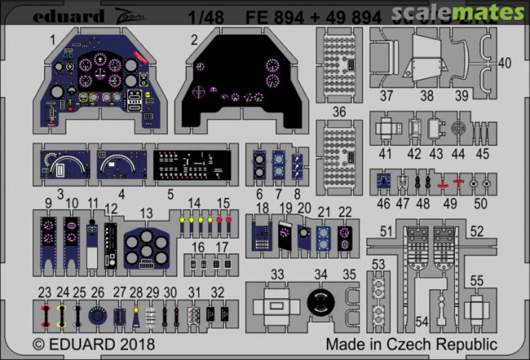 Boxart Ju 87B-2/R2 FE894 Eduard