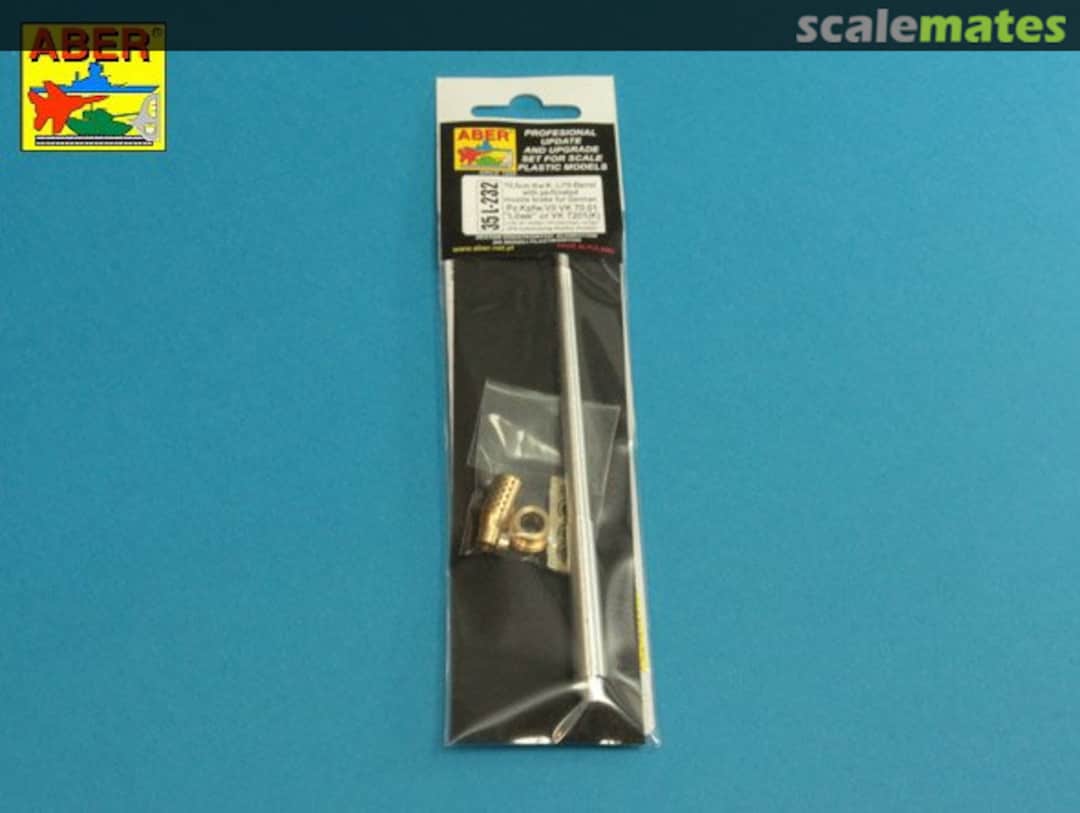 Boxart 10.5cm KwK L/70 Barrel with Perforated Muzzle Brake for Lowe or VK7201(K) 35L-232 Aber Boxart 10.5cm KwK L/70 Barrel with Perforated Muzzle Brake for Lowe or VK7201(K) 35L-232 Aber