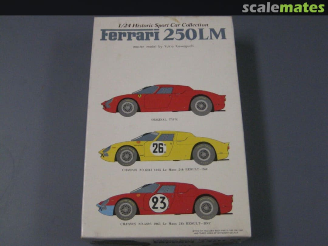 Boxart Ferrari 250LM 1531 Academy/Minicraft Boxart Ferrari 250LM 1531 Academy/Minicraft