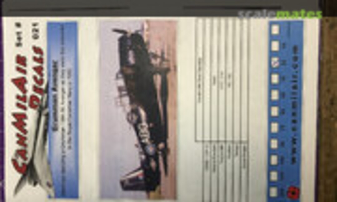 1:32 Grumman TBF Avenger (CanMilAir 021) 021