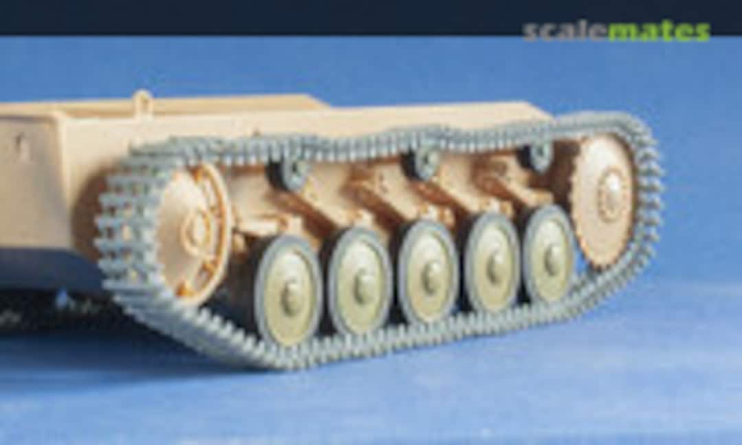 1:35 Tracks (Late) for Panzer II Ausf. A, B, C, F, Marder II, Wespe & Maultier 3,5t (Kgs 67/300/90) (QUICKTRACKS T-35013) T-35013