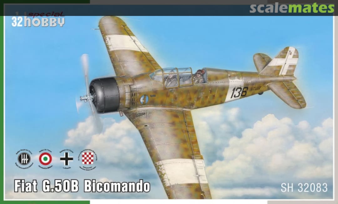 Boxart Fiat G.50B Bicomando SH32083 Special Hobby Boxart Fiat G.50B Bicomando SH32083 Special Hobby