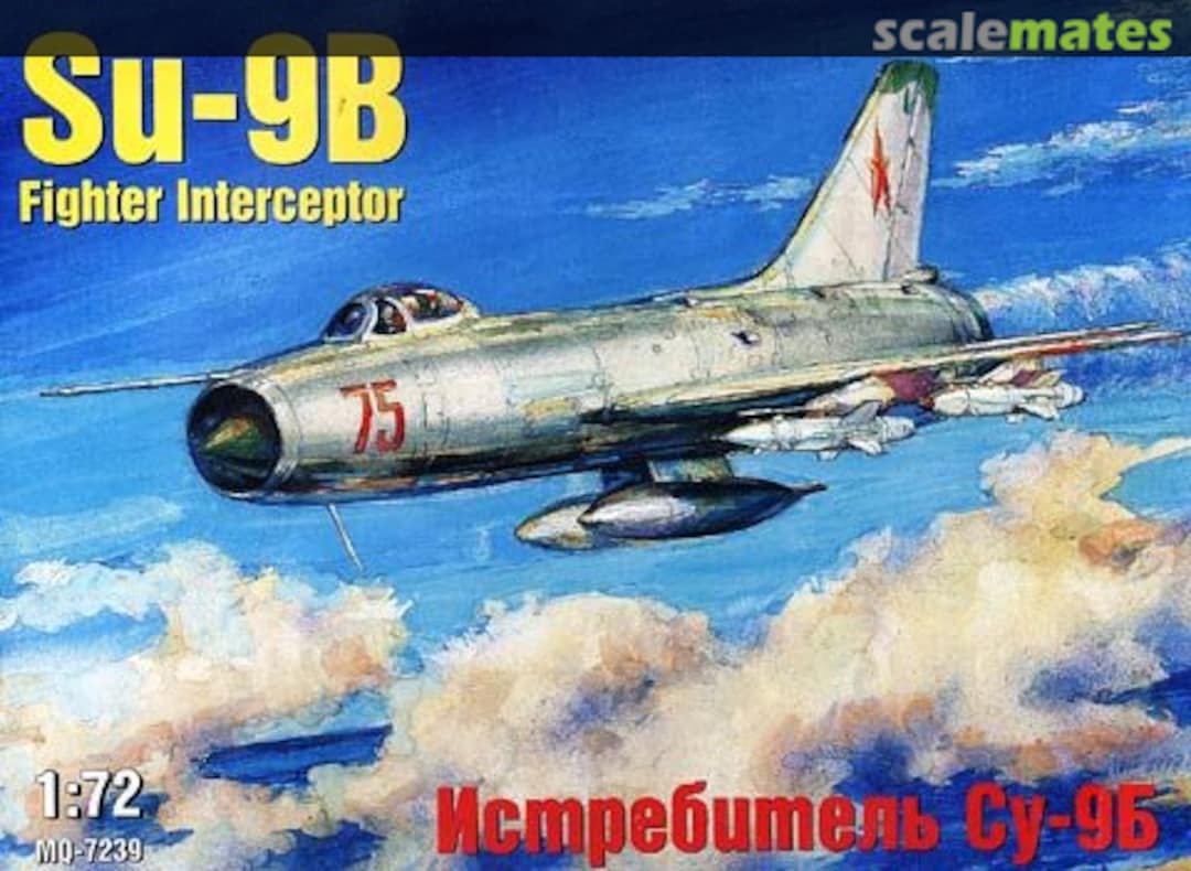Boxart Su-9B MQ-7239 Maquette Boxart Su-9B MQ-7239 Maquette
