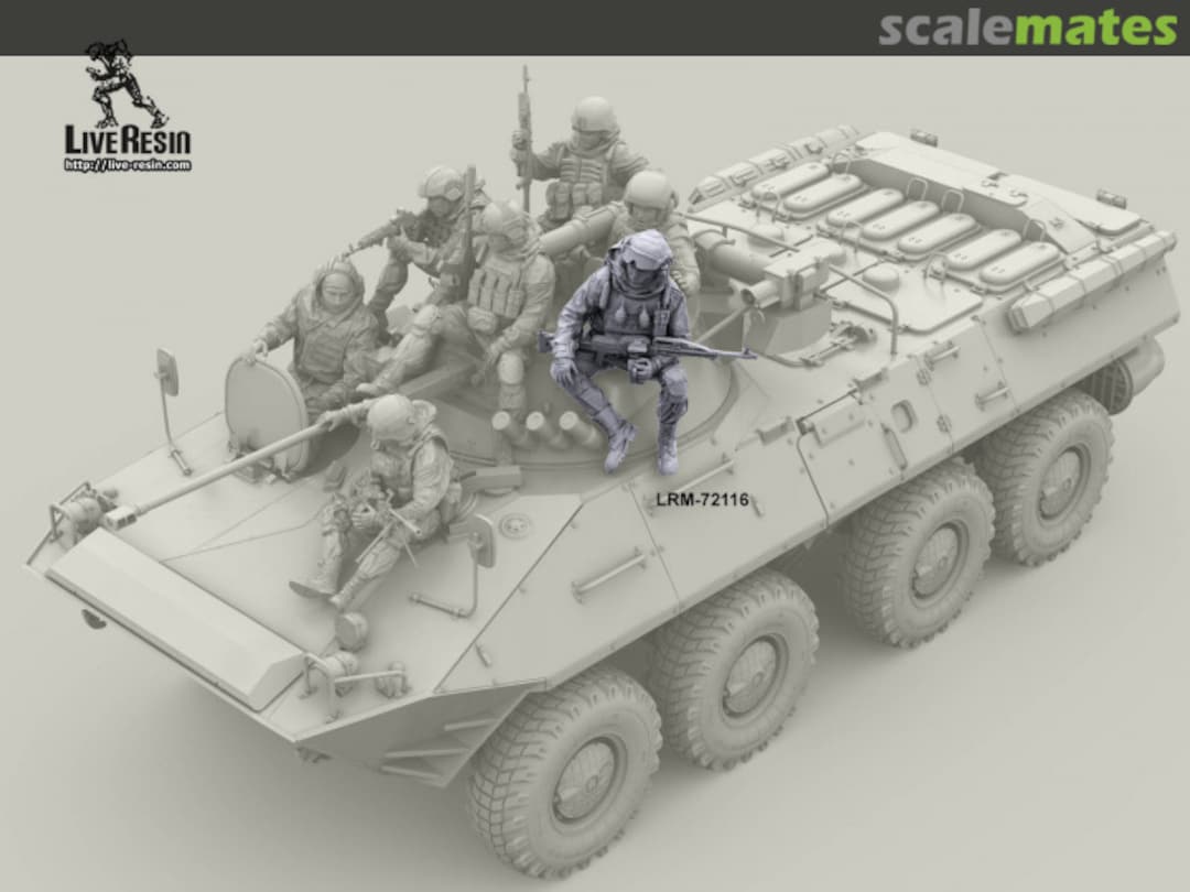 Boxart Russian Soldier for tanks, ifvs or apc LRM72116 Live Resin Boxart Russian Soldier for tanks, ifvs or apc LRM72116 Live Resin