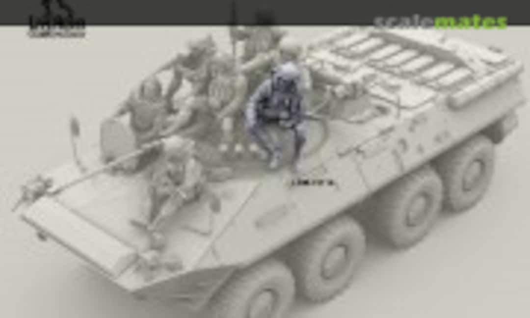 1:72 Russian Soldier for tanks, ifvs or apc (Live Resin LRM72116) LRM72116