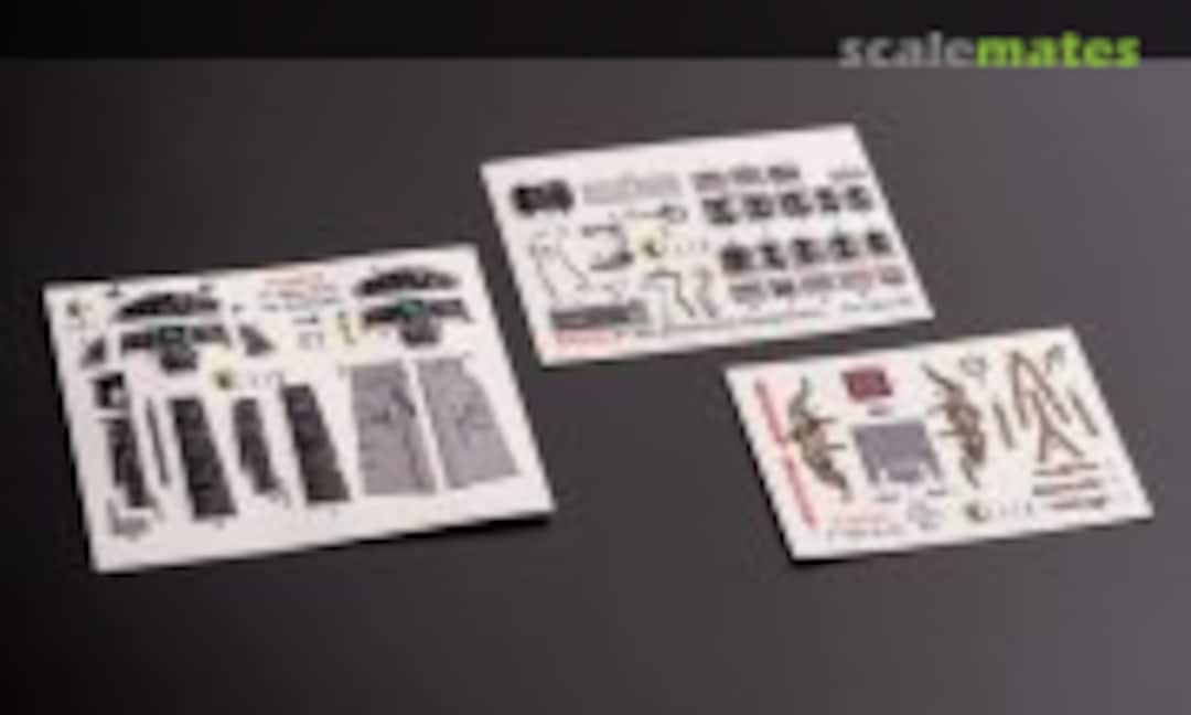 1:32 F-104 A/C Interior 3d Decals (Kelik K32032) K32032