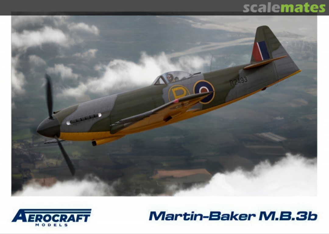 Boxart Martin Baker M.B.3b Bubble Top ACMK4803 Aerocraft Models Boxart Martin Baker M.B.3b Bubble Top ACMK4803 Aerocraft Models