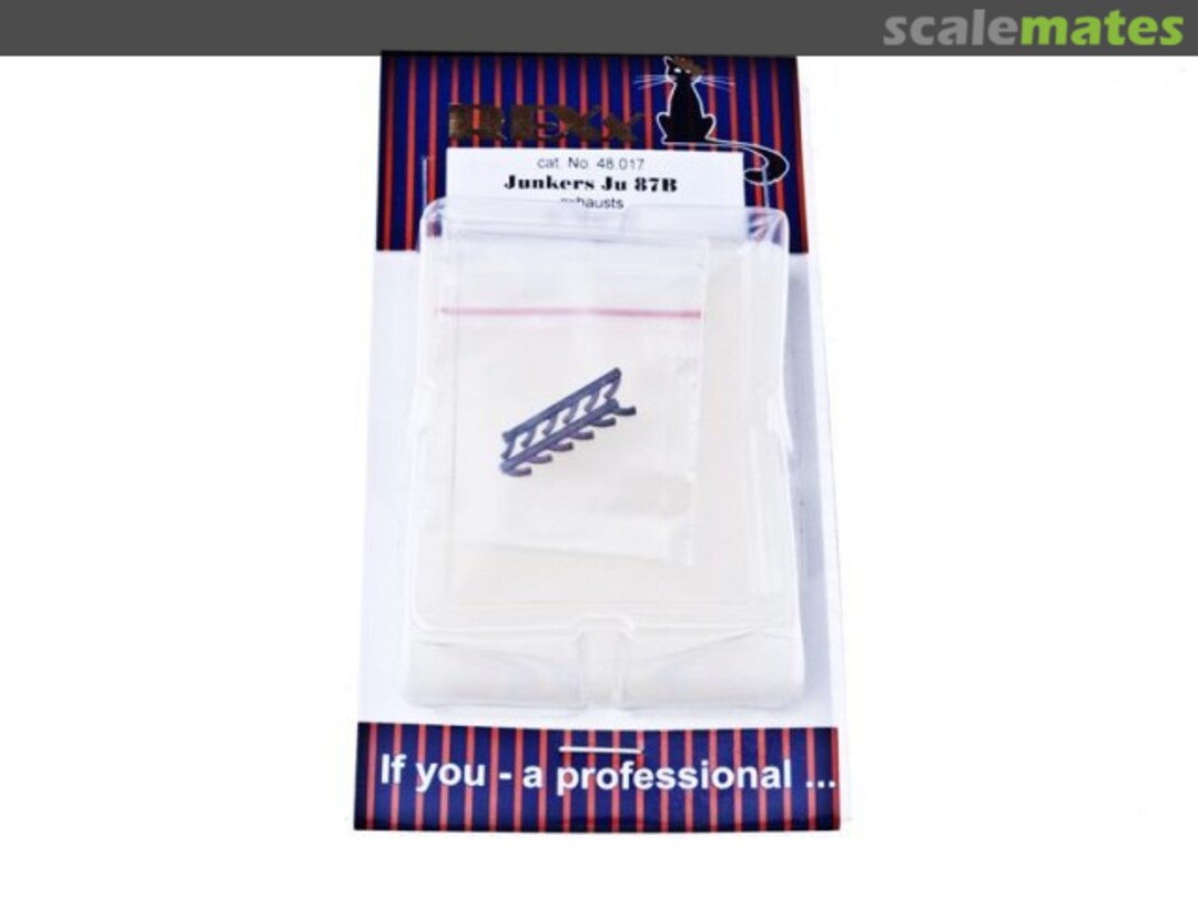 Boxart Junkers Ju 87B exhausts 48017 REXx Boxart Junkers Ju 87B exhausts 48017 REXx