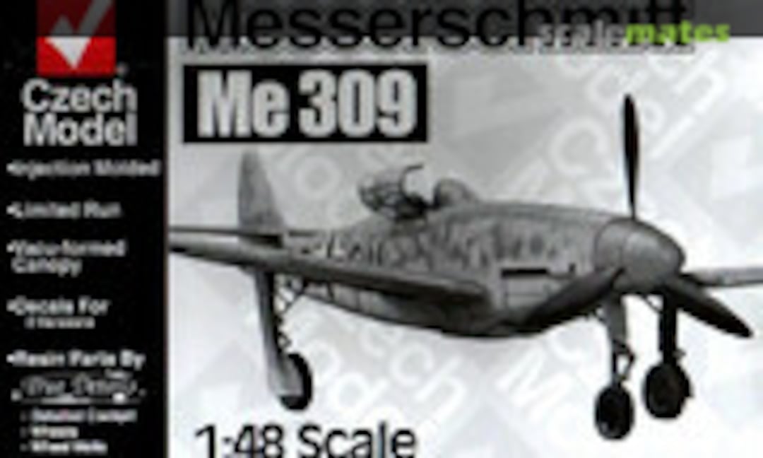 1:48 Messerschmitt Me 309 (Czech Model 4807) 4807