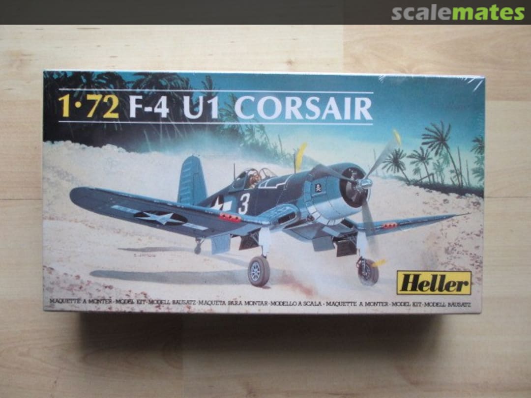 Boxart F-4 U1 Corsair 80275 Heller Boxart F-4 U1 Corsair 80275 Heller