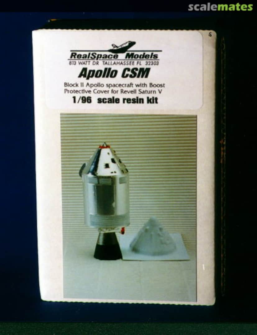 Boxart Apollo CSM RealSpace Models Boxart Apollo CSM RealSpace Models