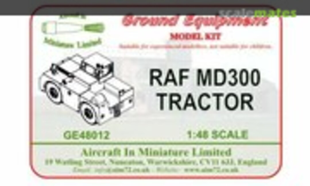 1:48 RAF MD300 tractor (Aircraft In Miniature Ltd GE48012) GE48012