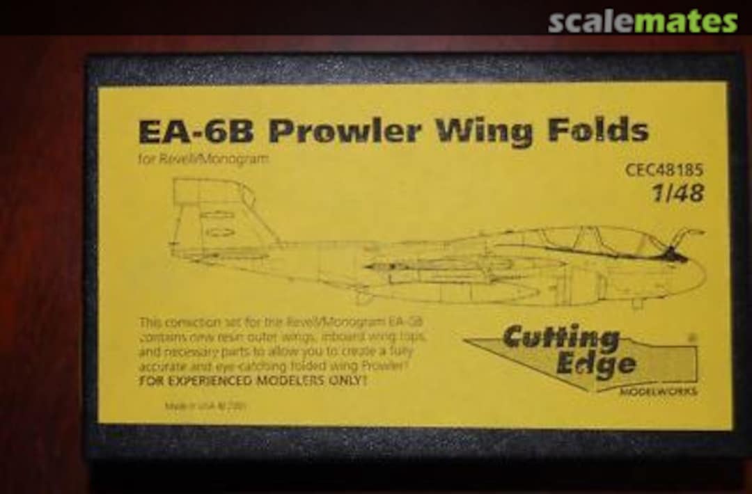 Boxart EA-6B Folded Wings CEC48185 Cutting Edge Modelworks Boxart EA-6B Folded Wings CEC48185 Cutting Edge Modelworks