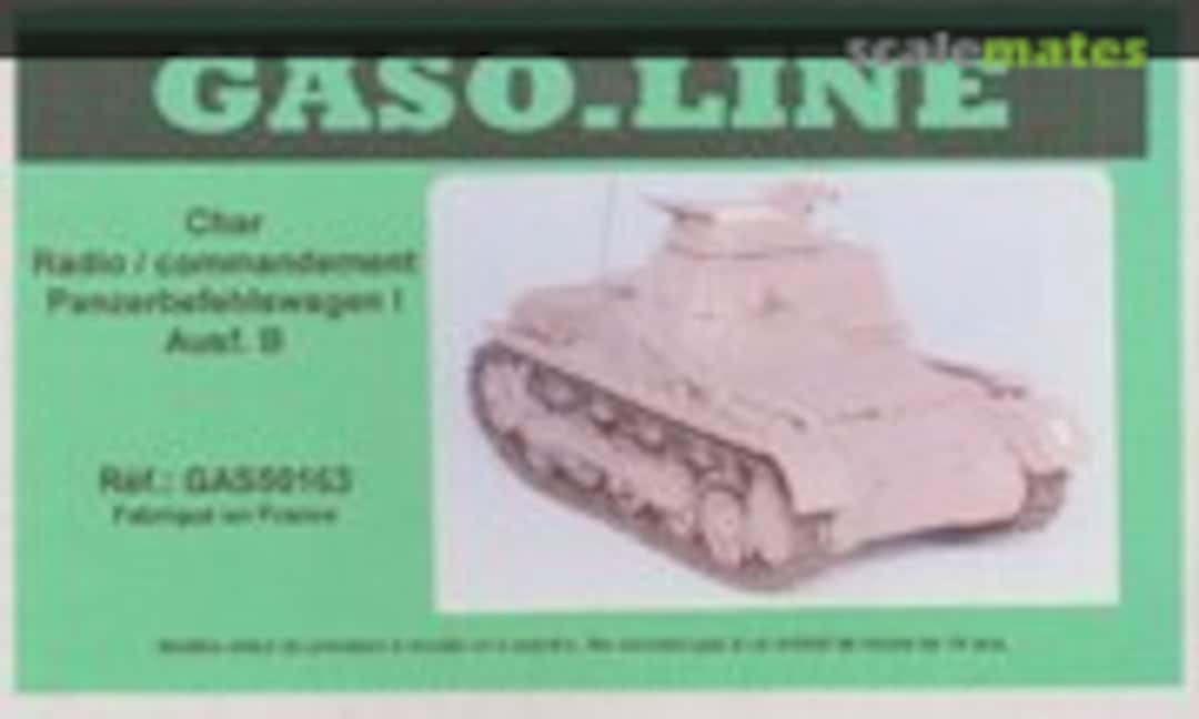 Char Radio / commandement Panzerbefehlswagen I Ausf. B (Gaso.line GAS50163)