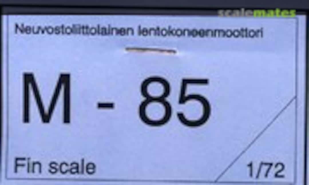 1:72 Tumanski M-85 (Fin Scale )