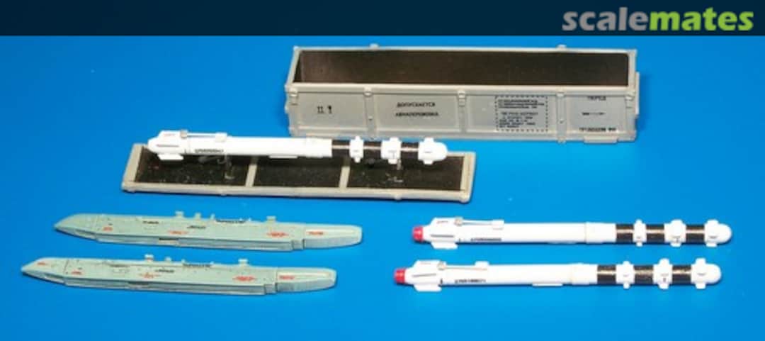 Boxart Missile R-60 Training Unit set (Resin parts + PE + Decals) AL4016 PlusModel