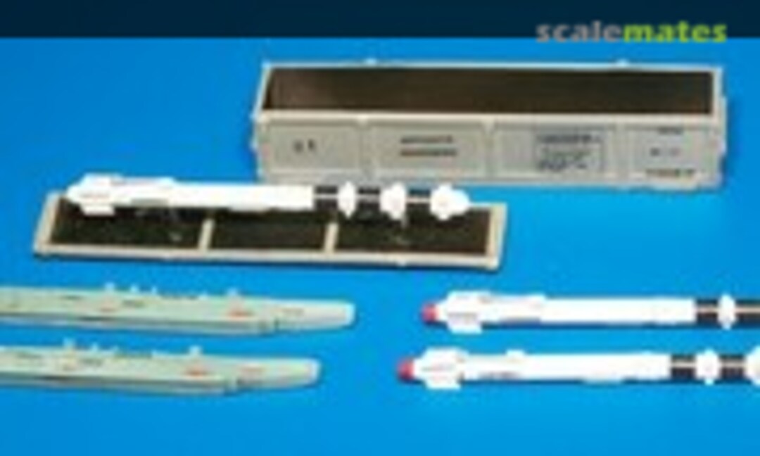 1:48 Missile R-60 Training Unit set (Resin parts + PE + Decals) (PlusModel AL4016) AL4016