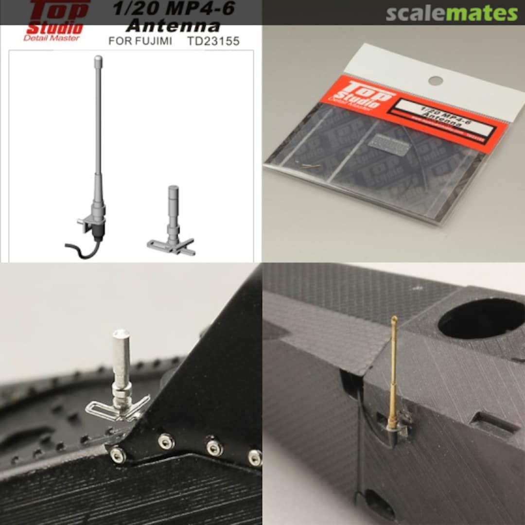 Boxart McLaren MP4/6 Antenna TD23155 Top Studio Boxart McLaren MP4/6 Antenna TD23155 Top Studio