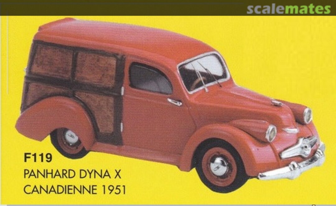 Boxart Panhard Dyna X Canadienne CCC F119 Chat C'Est Chouette Boxart Panhard Dyna X Canadienne CCC F119 Chat C'Est Chouette