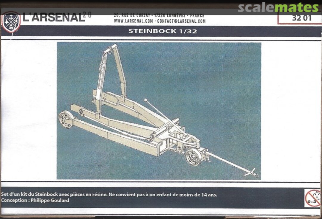 Boxart Steinbock 32 01 L'Arsenal Boxart Steinbock 32 01 L'Arsenal