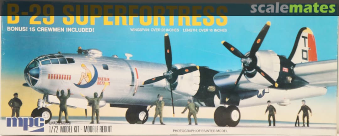 Boxart B-29 Superfortress 2-0551 MPC Boxart B-29 Superfortress 2-0551 MPC