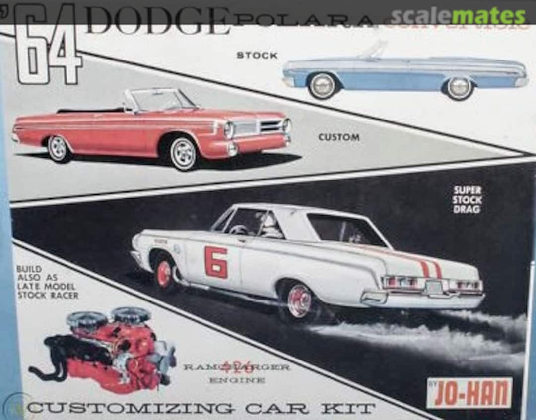 Boxart 1964 Dodge Polara Convertible C-664 Jo-Han Boxart 1964 Dodge Polara Convertible C-664 Jo-Han