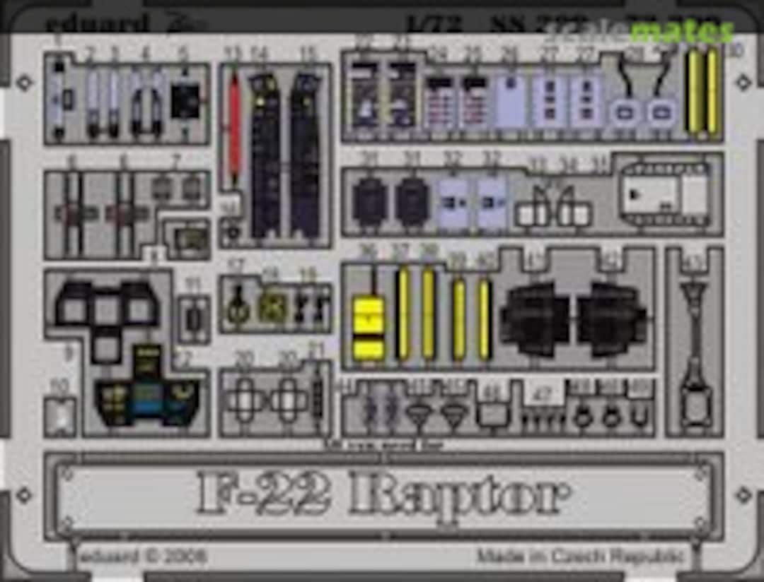 Boxart F-22 S.A. SS309 Eduard Boxart F-22 S.A. SS309 Eduard