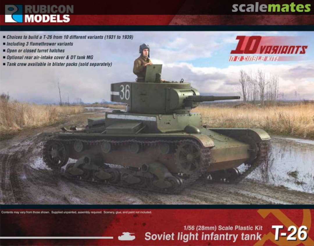 Boxart T-26 280070 Rubicon Models Boxart T-26 280070 Rubicon Models