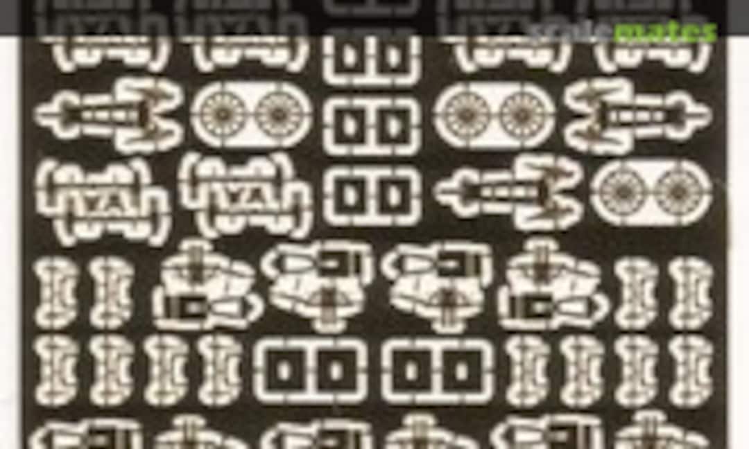 1:350 Armament detail for battleships, cruisers and destroyers of Imperial Russian Navy (North Star NSA350054) NSA350054