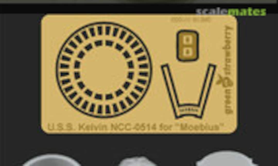 1:1000 U.S.S. Kelvin NCC-0514 - Bussard & sensors (Greenstrawberry 08619) 08619