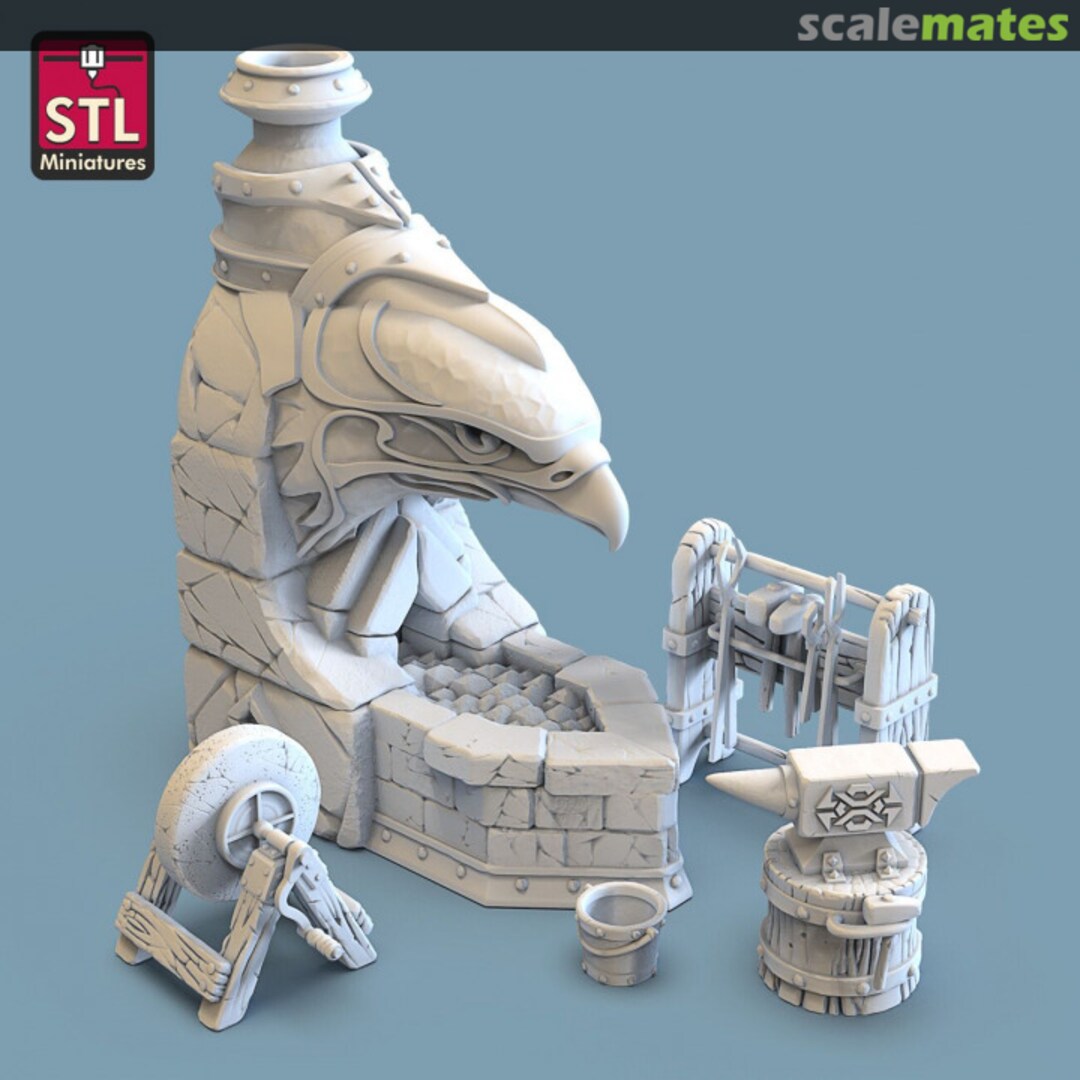 Boxart Blacksmith STL0197 STL Miniatures Boxart Blacksmith STL0197 STL Miniatures